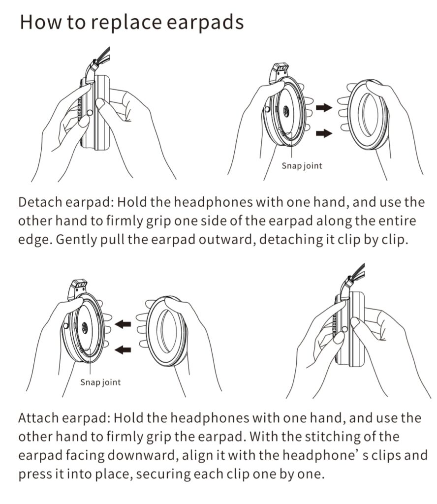 Jade JT3 remove pads