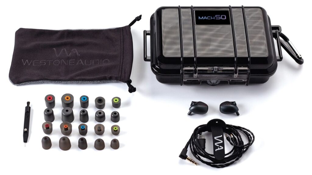 Westone Mach 50 accessories