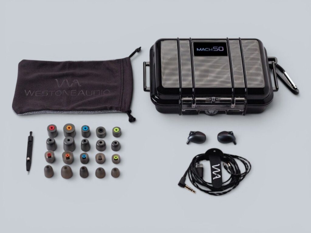 Westone Mach 50 accessories