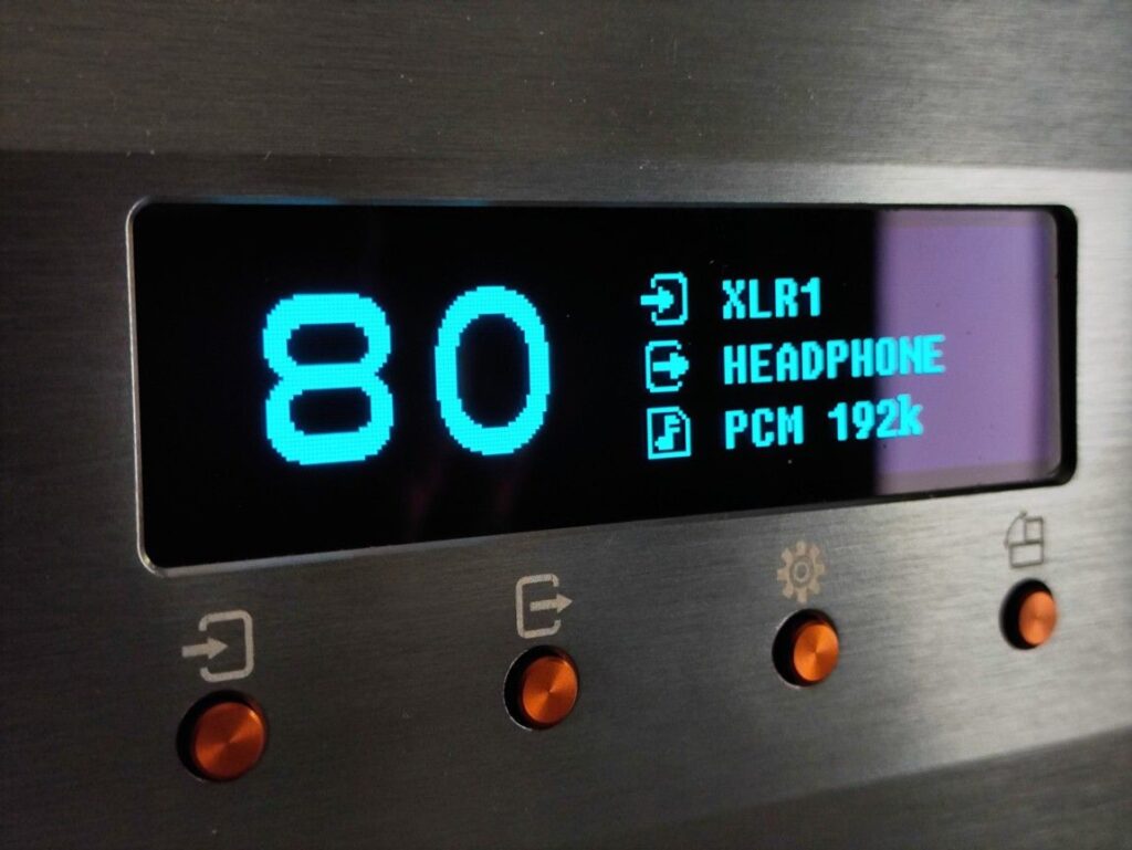 Burson Conductor Voyager User Interface Display Menu