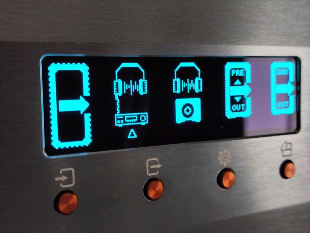 Burson Conductor Voyager User Interface Display Menu