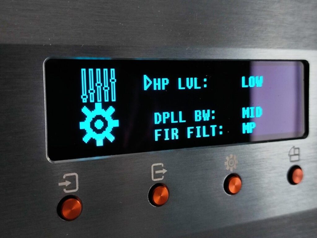 Burson Conductor Voyager User Interface Display Menu